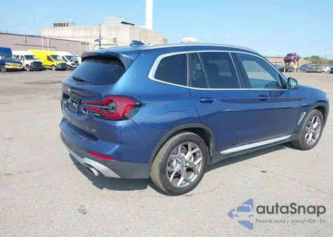 2022 BMW X3 xDrive30I z USA, uszkodzony, nr VIN WBX57DP06NN125595